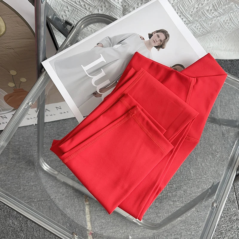 ZHUMU GYM Yoga Leggings High Waist Breathable Quick Drying