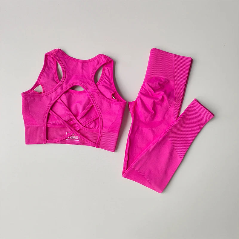 SKINOFSKIN Sports Bra Set for Fitness, Yoga and Running