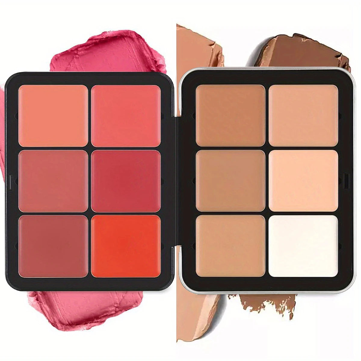 12-color iron box concealer blush cream matte highlight contour makeup all-in-one palette