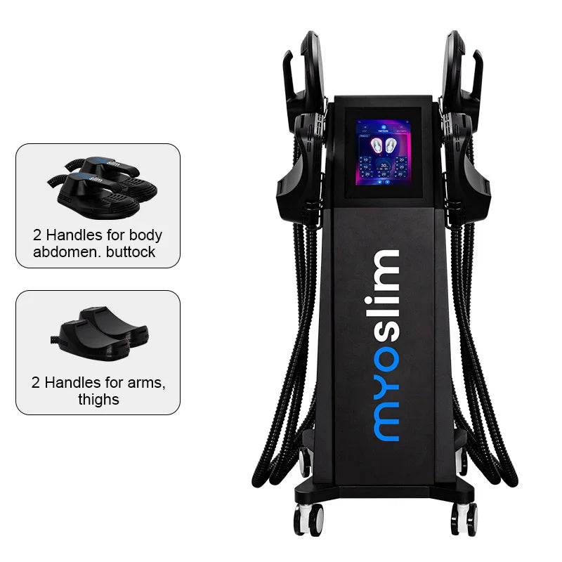 EMS RF MYOslim 6500W Body Slimming Sculpting Machine NEO Professional Equipment Build Muscle Fat Burning EMS Muscle Stimulator