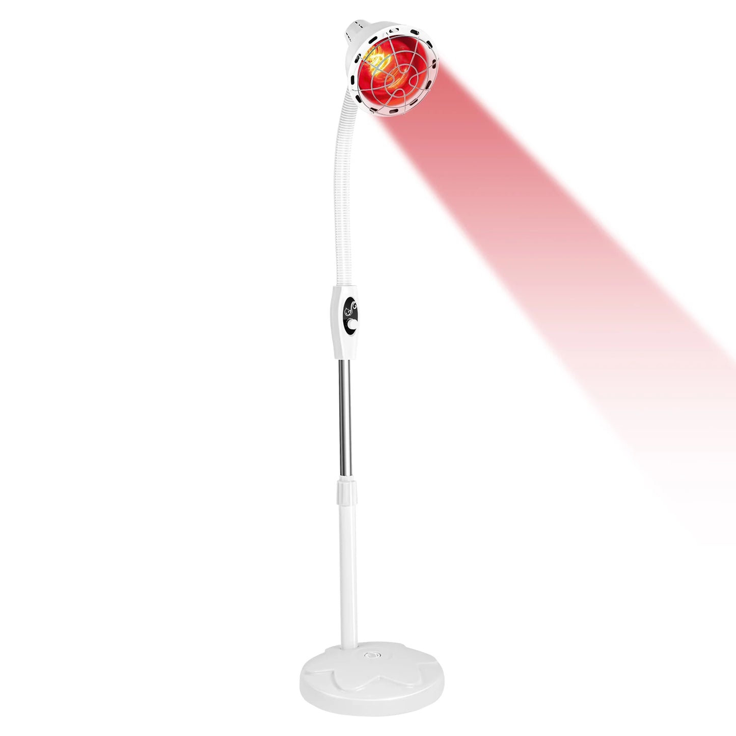 275W Infrared Light Therapeutic Lamp, Therapy Lamp, Body Pain Relief, and Skin Smooth 360 ° for Homes, Massage Parlors