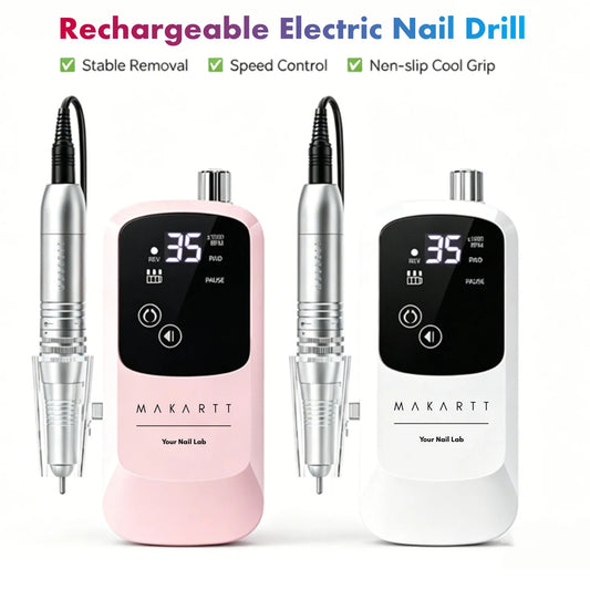 Makartt Rechargeable Electric Nail Drill With LED Display