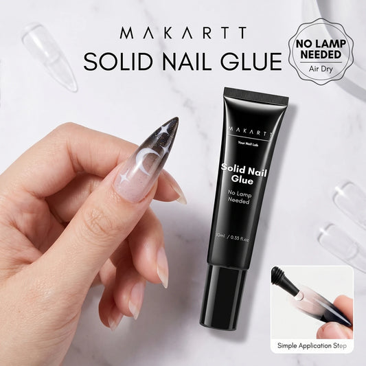 Makartt HEMA Free Semi Solid Nail Glue for Fake Tips