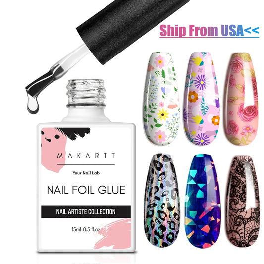 Makartt Strong Adhesion Nail Foil Transfer Gel for Nail Art