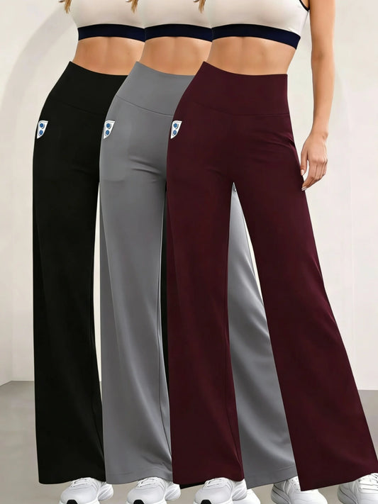 Women's Wide-leg Pants, Breathable And Comfortable, With Good Elasticity. Perfect For Casual Outings And Exercise