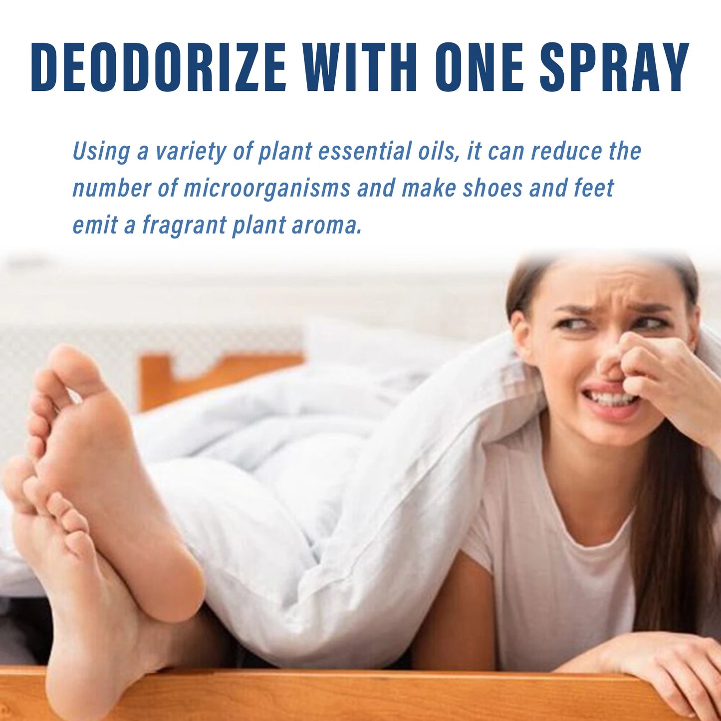 Ximonth Foot Deodorant Spray Relieves Sweat And Odor