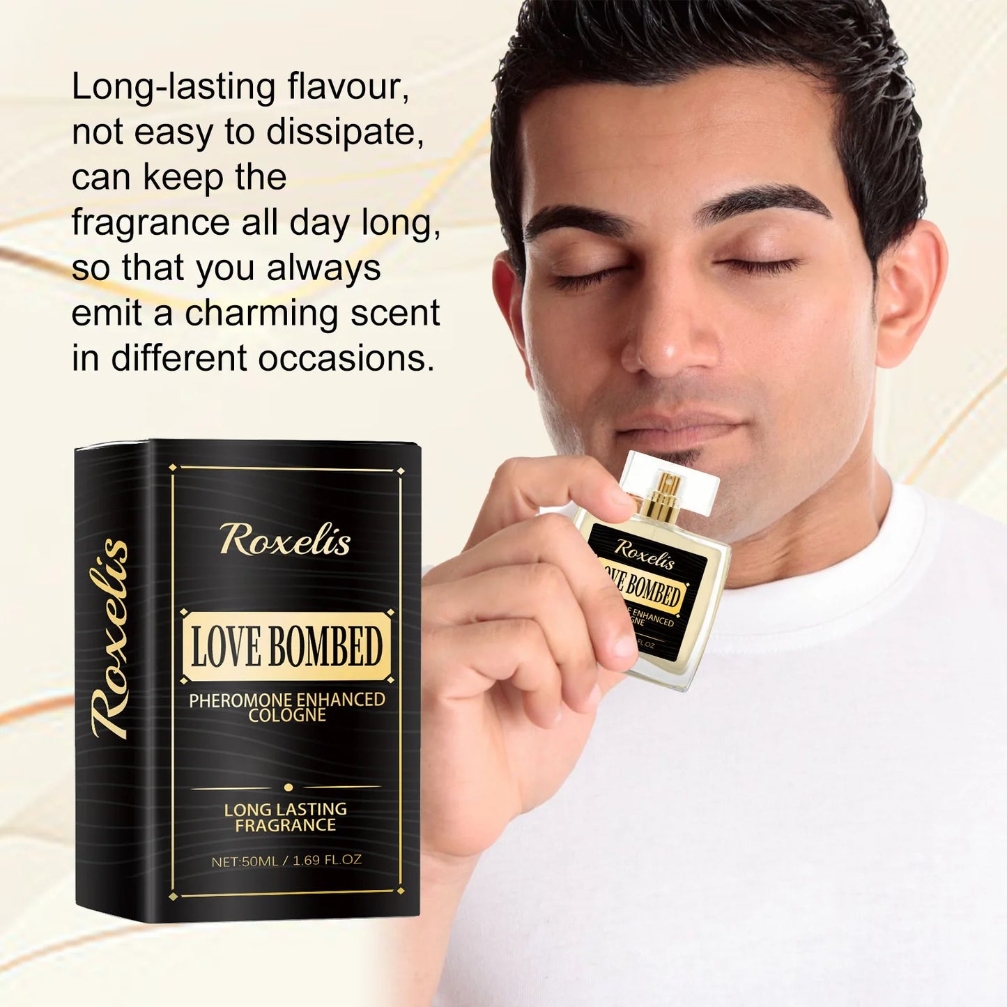 Roxelis Pheromone Perfume for Men Cologne Fragrance