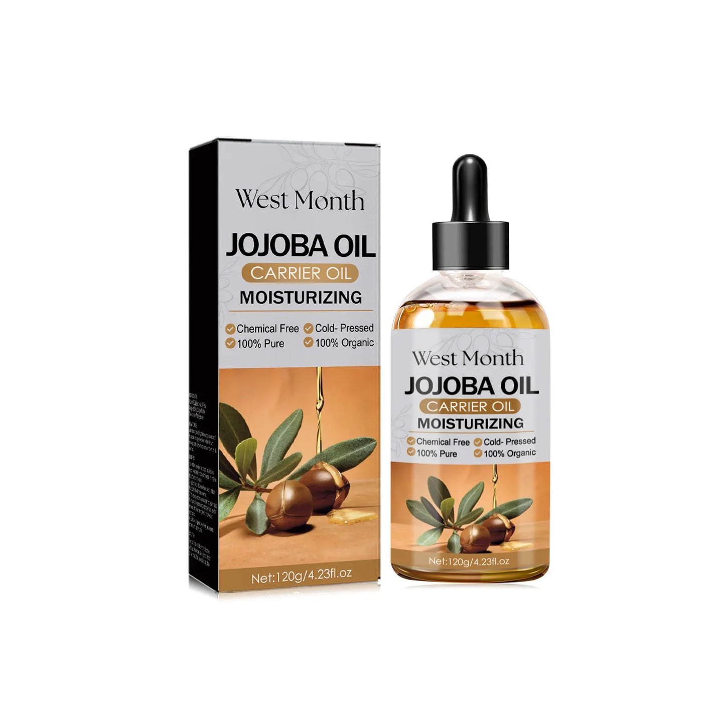 West Month Jojoba Hair Serum Nourishing Scalp Treatment