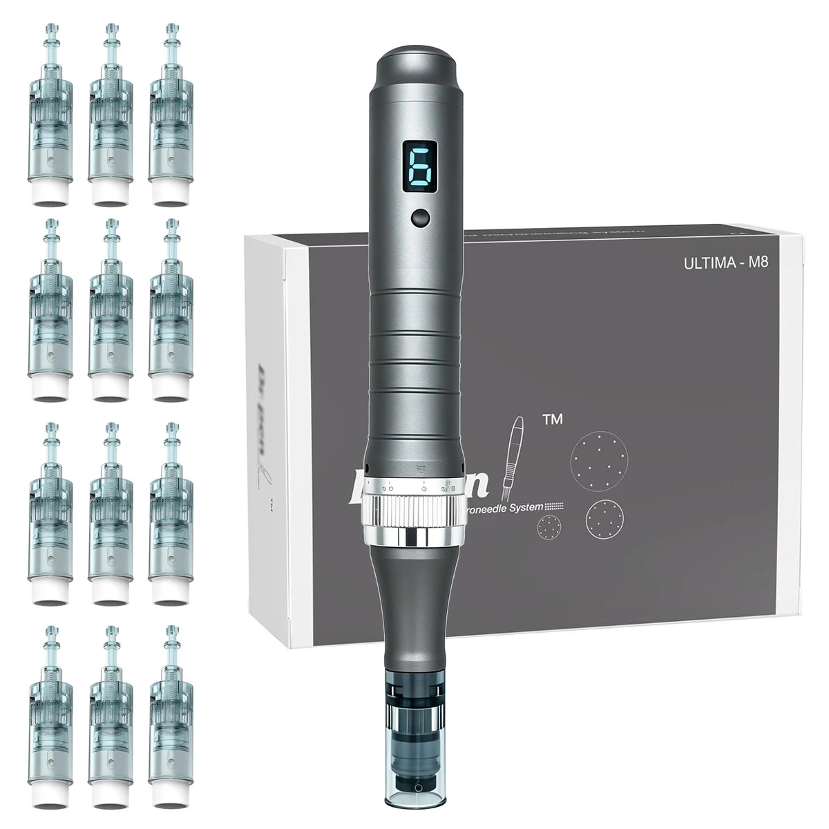 WanTogo Derma Pen Microneedling Skin Care Kit for Facial Treatment