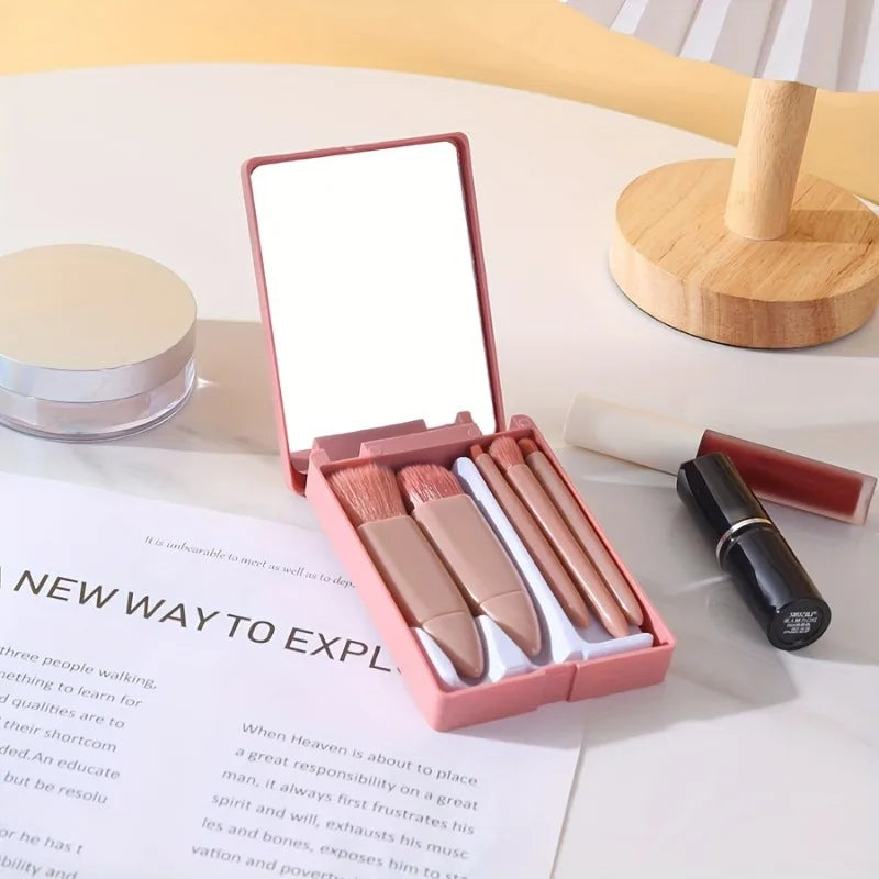 Soft Synthetic Makeup Brushes For Foundation Blush And Eyeshadow