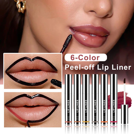 Matte Lip Liner Set Long Lasting Smudge Proof Shades