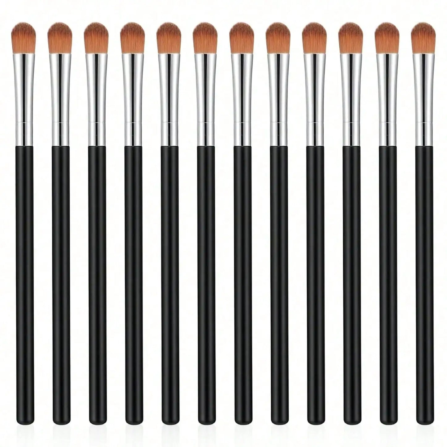 3 Pack Professional Eye Makeup Tools Flat Concealer Brush Small Blending Eyeshadow Brush Portable Mini Eyebrow Concealer Brush Set For Women Daily Makeup