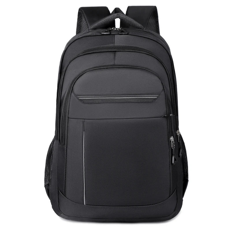 Backpack Large Capacity Multi-pocket Durable Oxford Fabric Adjustable Straps Business Travel Unisex Casual Minimalist
