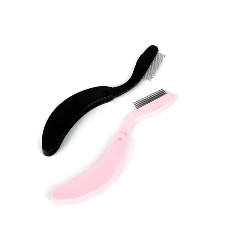Folding Eyelash Separator Comb For Lash Extensions And Brows