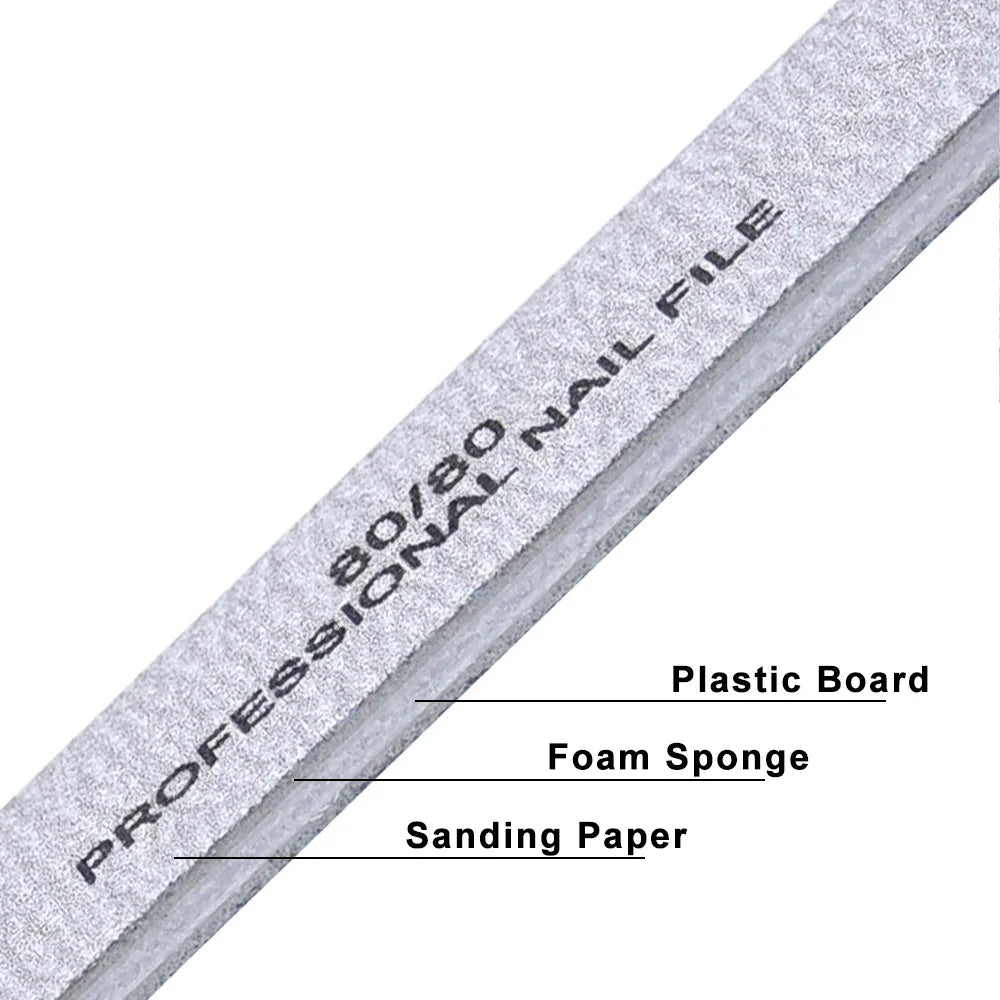 Maryton Nail Files and Emery Boards for Professional Manicure Care