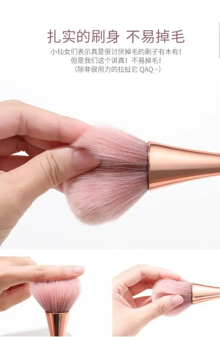 Nail Art Dust Brush for Manicure Gel Nail Powder Application