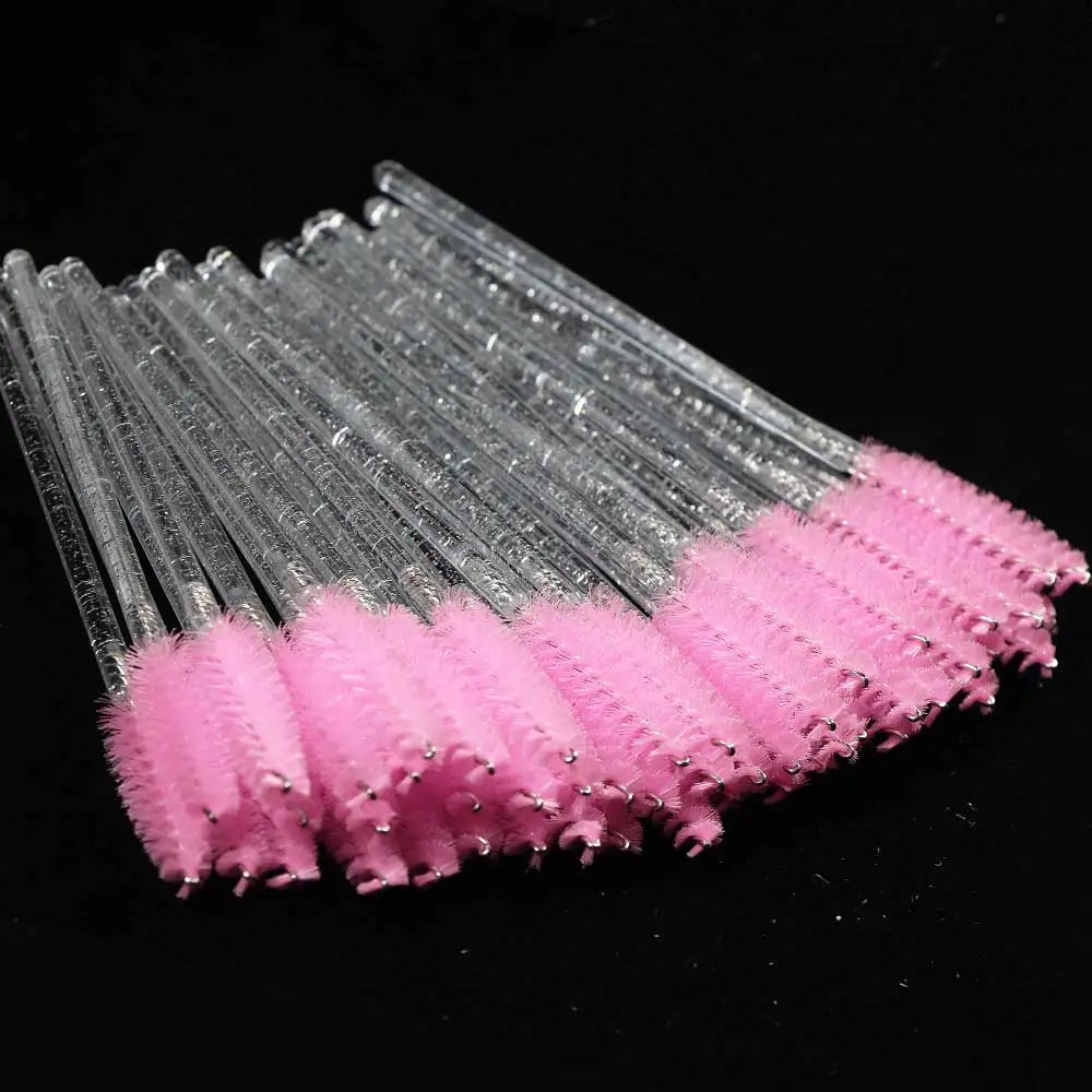 Disposable Eyelash Extension Brush Comb Mascara Applicator Makeup Tool