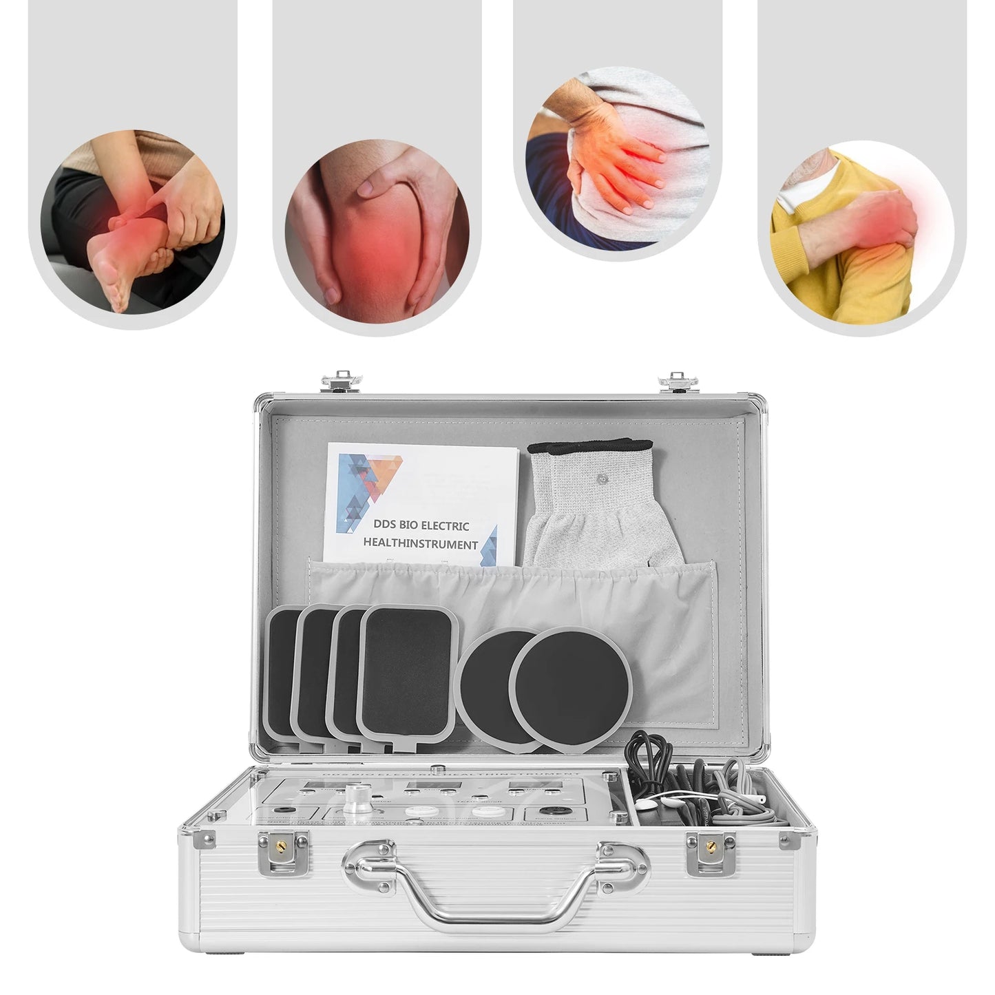 Bymaocar Bioelectric Massager Pulse Therapy Machine Traditional Meridian Massage