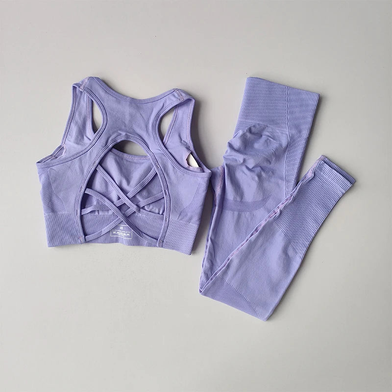SKINOFSKIN Sports Bra Set for Fitness, Yoga and Running