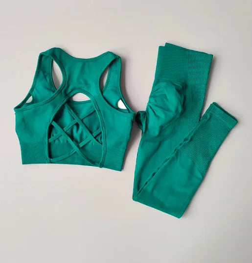 SKINOFSKIN Sports Bra Set for Fitness, Yoga and Running