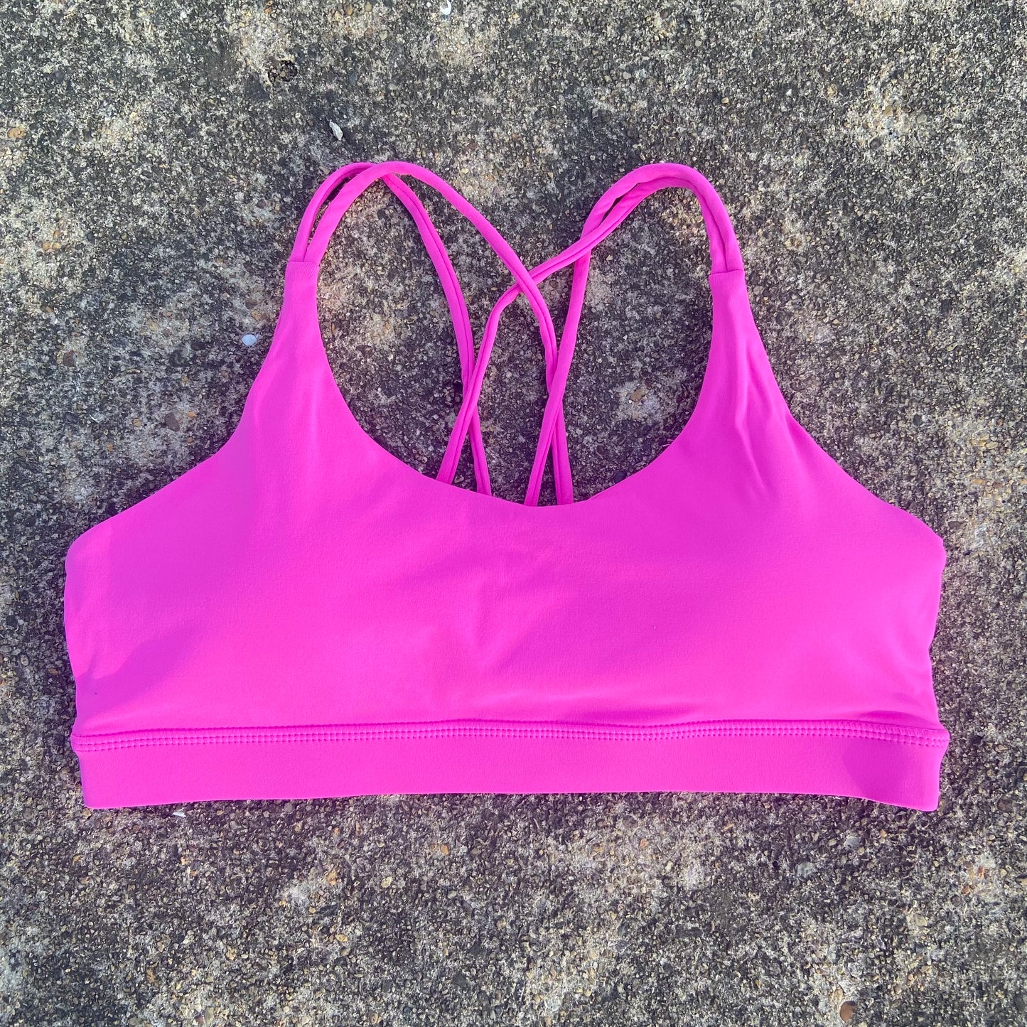 Solid Color Soft High Strength Women Cross Fitness Bra Tight Sport Top Comprehensive Training Gym Yoga Underwear With Chest Pad