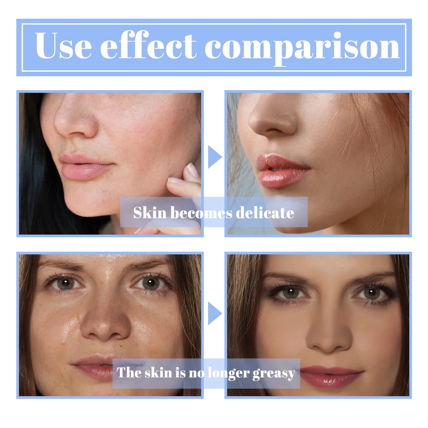 OUHOE Setting Makeup Pressed Powder Waterproof Oil Control Concealer Full Coverage Lasting Brighten Skin Tone Makeup
