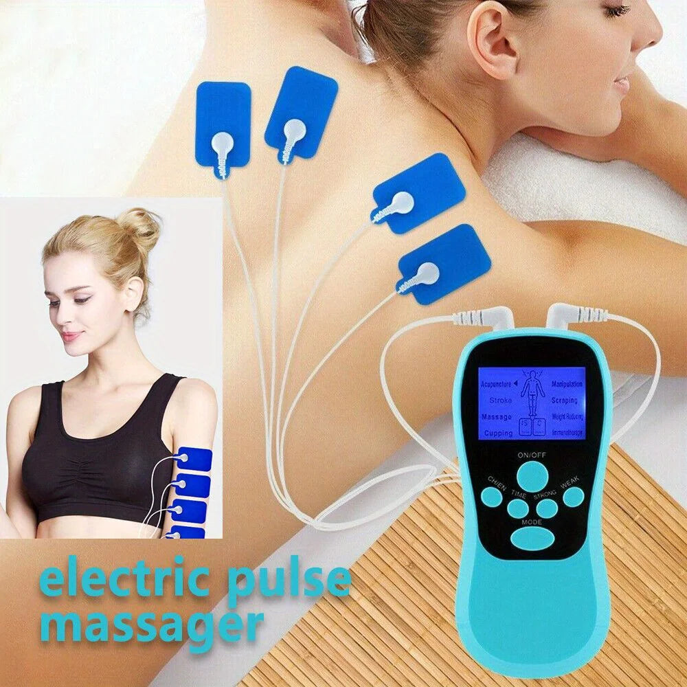 Electric Muscle Stimulator Acupuncture Massager for Face and Body