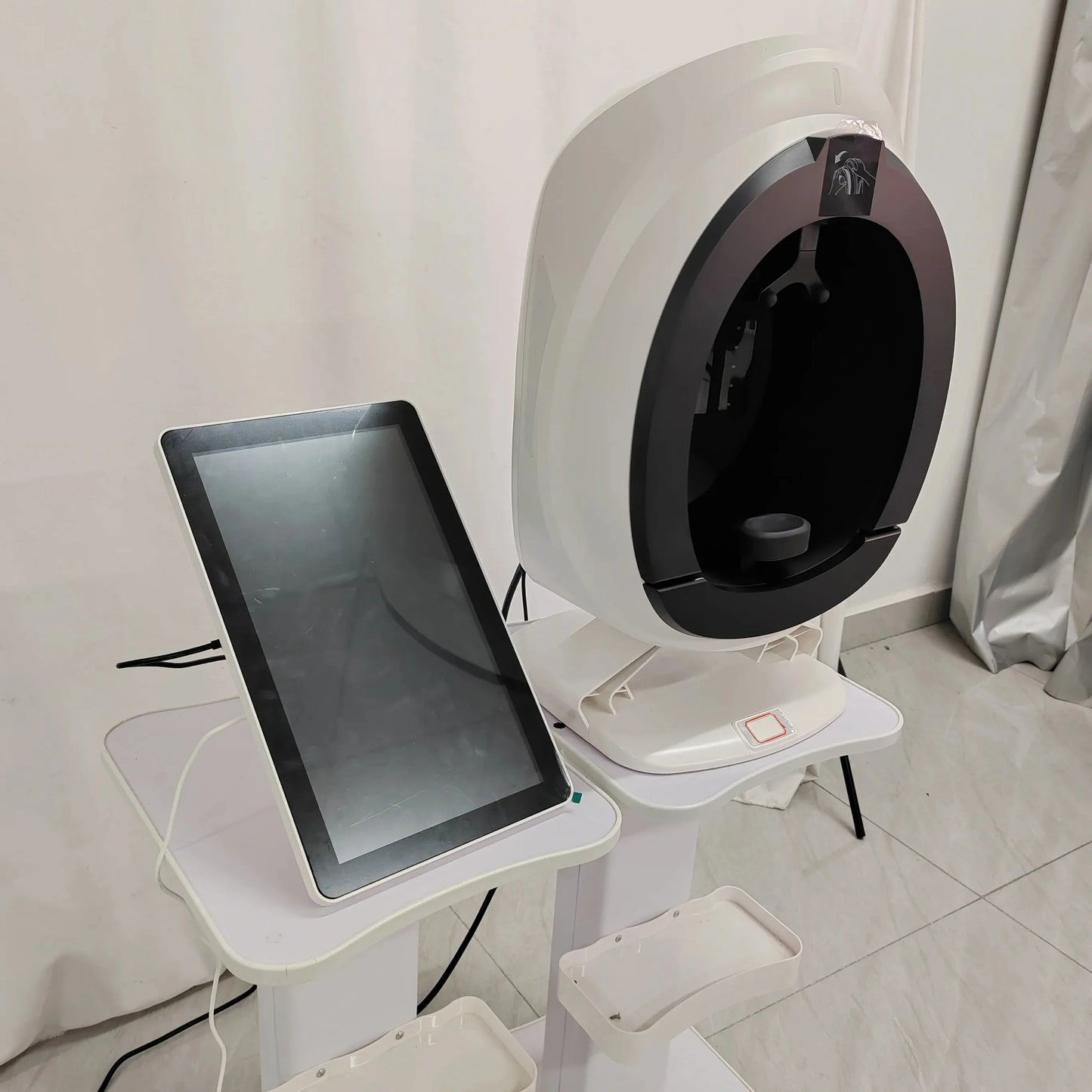 Professional Q1 Skin Analyzer Machine 36 Million HD AI Facial Skin Tester 8 Spectrum Imaging Smart Diagnosis Report Beauty Salon