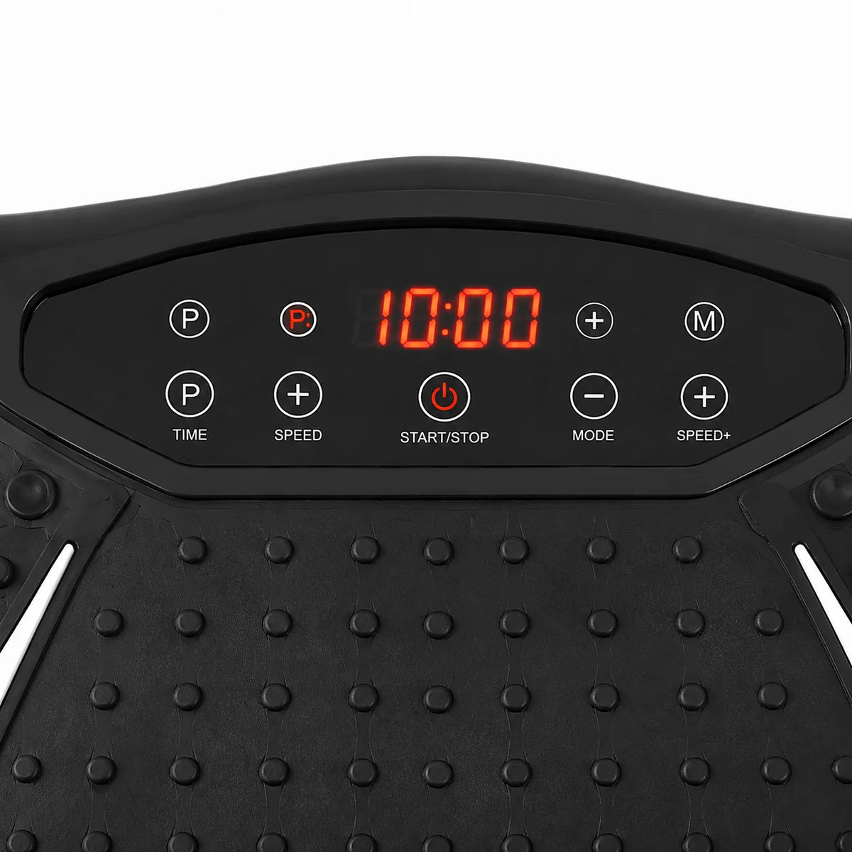 Vibration Plate Exercise Machine with Resistance Bands, Whole Body Vibration Platform for Home Workout, Anti-Slip Fitness Massage Board with Remote Control