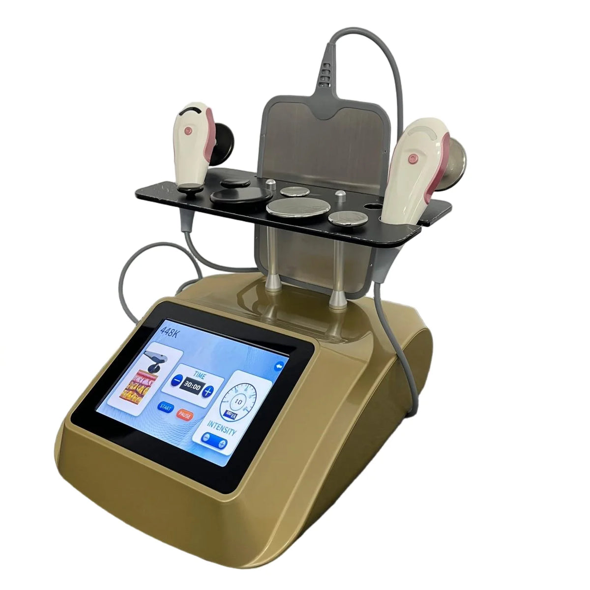 448KHz RF Diathermy Machine Professional Massager Body Contouring & Skin Rejuvenation Pain Relief Portable Design RET CET CE