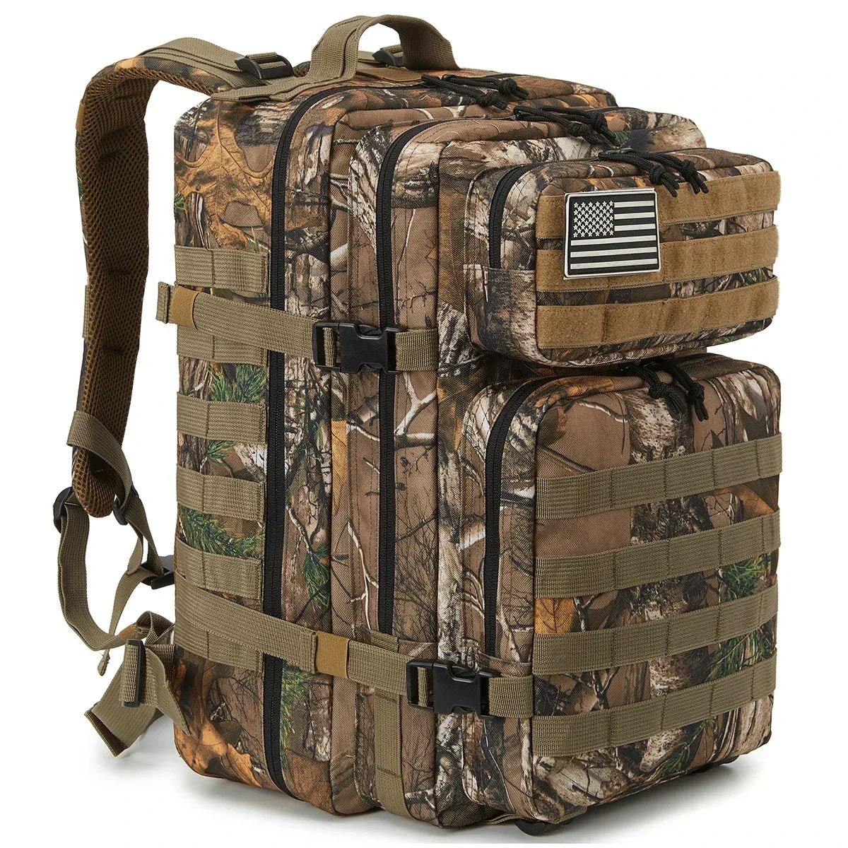 45L Tactical Backpack Large Capacity Outdoor Rucksack 3 Day Fitness Hiking Bag Hiking Camping Gear Backpacks
