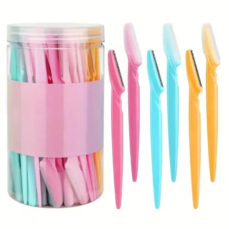 Multifunctional Facial Trimming Set With Safety Cover For Eyebrows