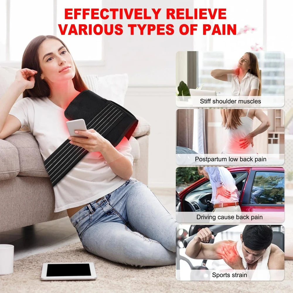 LED Red Light Therapy Mat Infrared Pain Relief