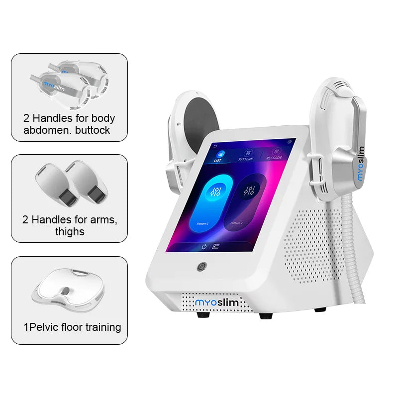 New RF MYOslim Sculpt Machine EMS Body Sculpting Weight Loss Massager Device Electromagnetic Fat Slimming Muscle Stimulation