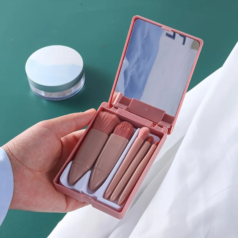 Soft Synthetic Makeup Brushes For Foundation Blush And Eyeshadow