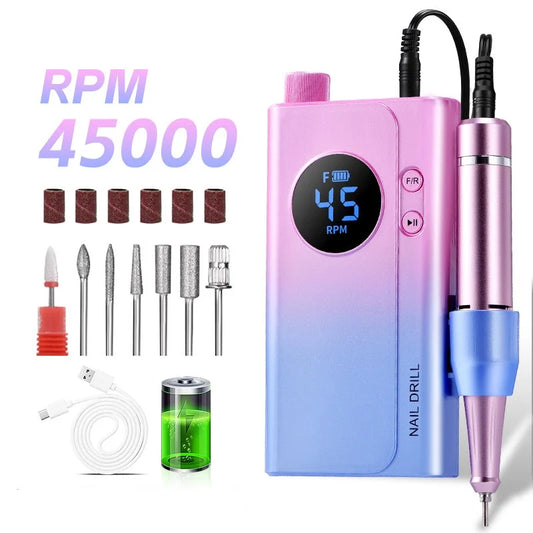 Cosprysmal Cordless Electric Nail Drill for Gel and Acrylic Removal