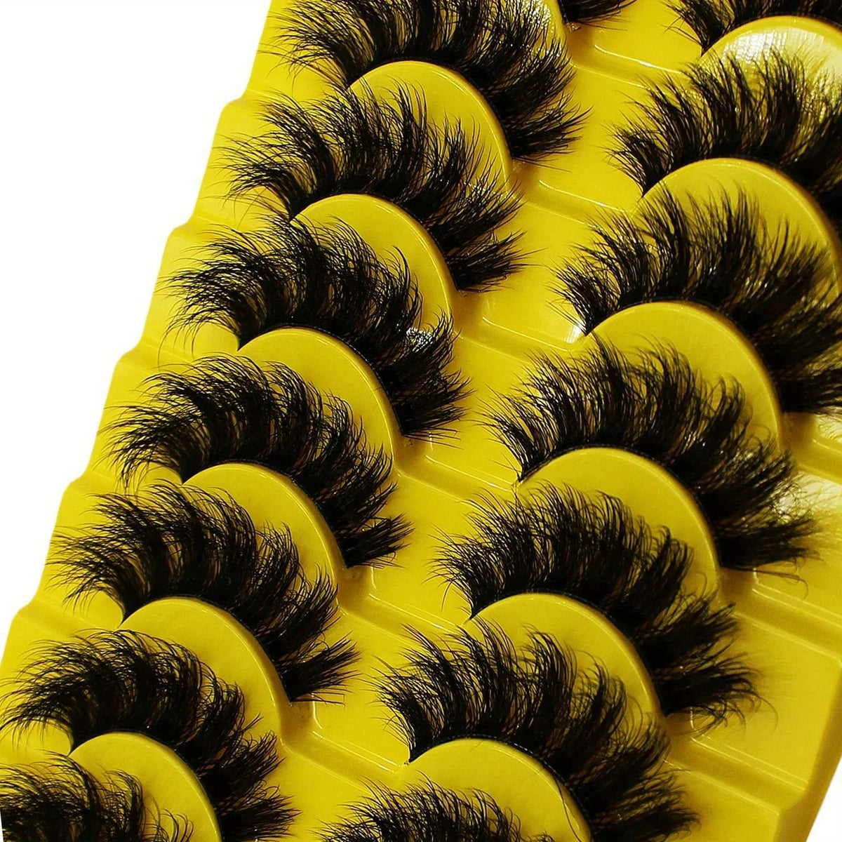 30Pairs 3-Pack 3D fluffy false eyelashes for dramatic fake eyelashes Messy False Eyelashes Fluffy Thick Lashes