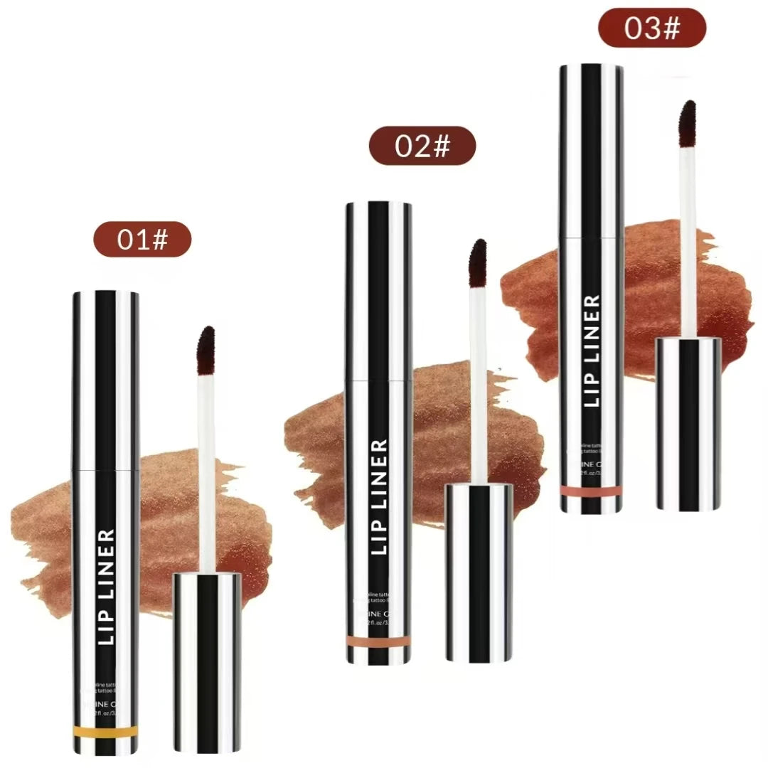 Matte Lip Liner Set Long Lasting Smudge Proof Shades