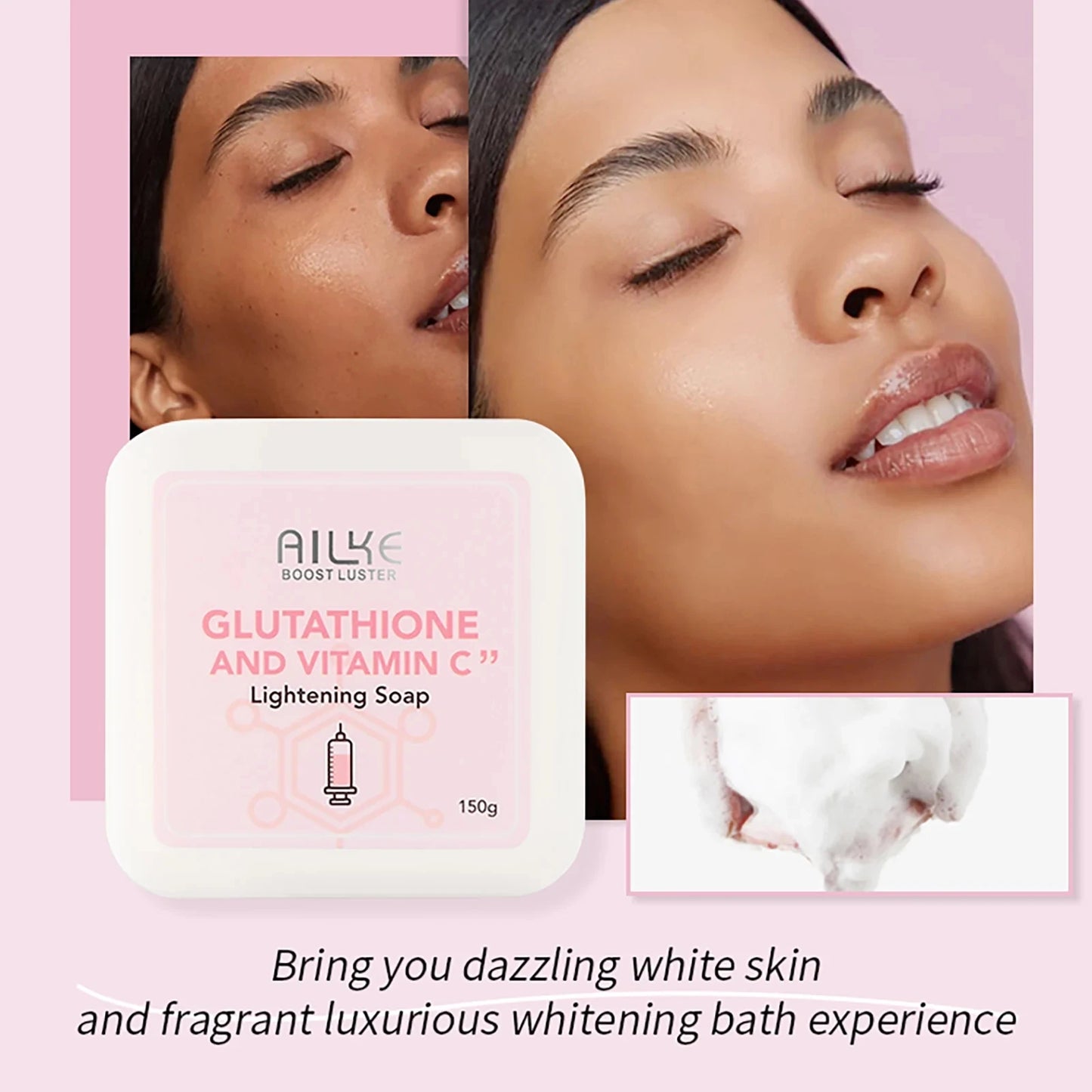 AILKE Whitening Moisturizing Korean Facial And Body Lotion, Reduce Melanin Wrinkles, Vitamin C Dark Spots Remove Skin Care Cream