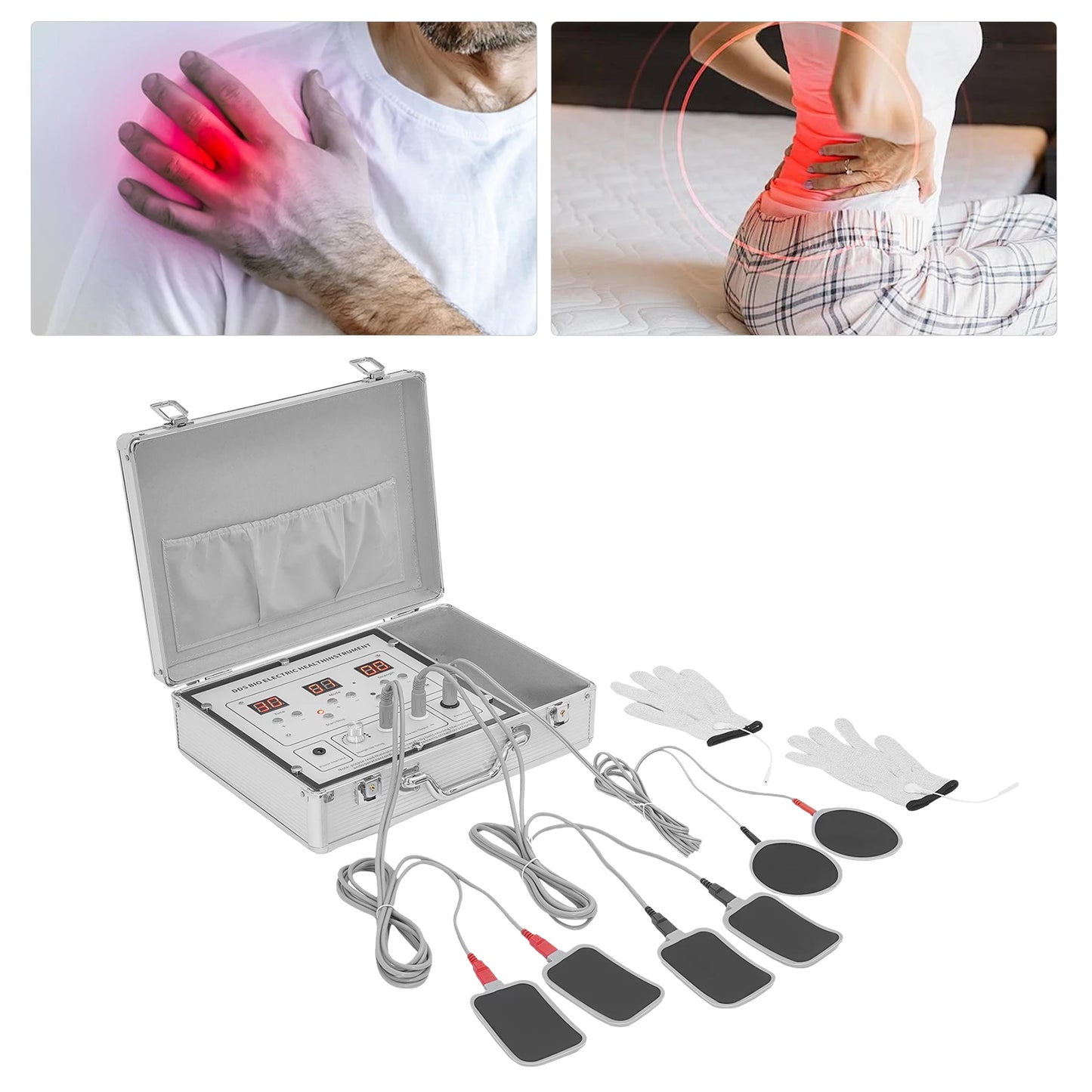 Bymaocar Bioelectric Massager Pulse Therapy Machine Traditional Meridian Massage