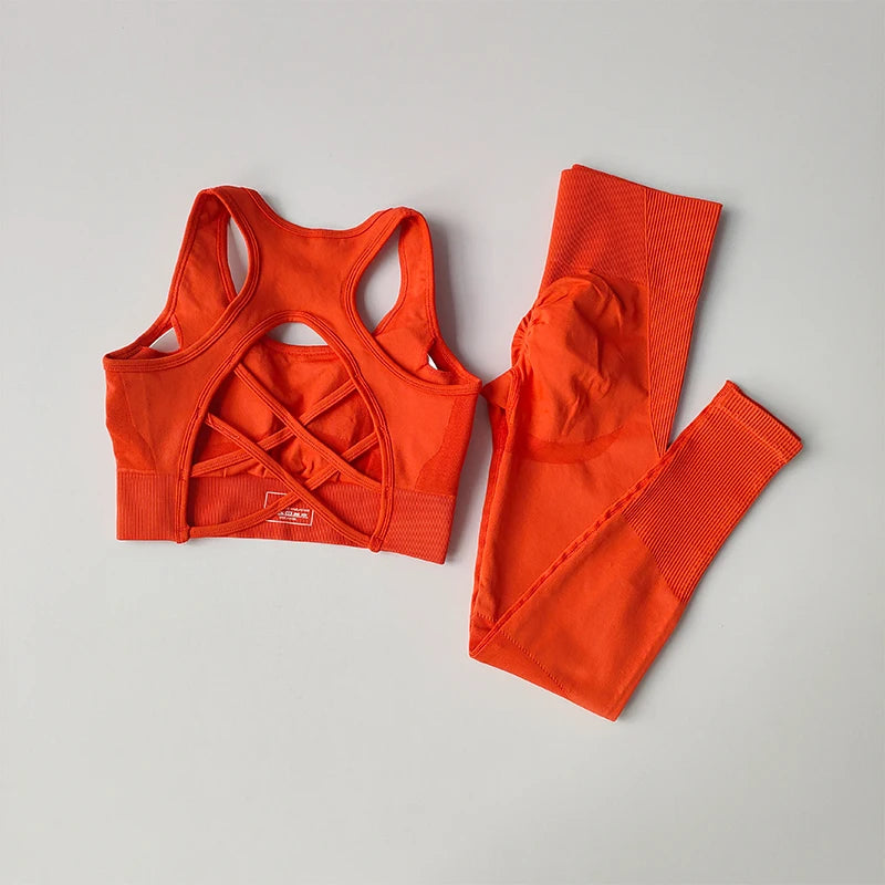 SKINOFSKIN Sports Bra Set for Fitness, Yoga and Running