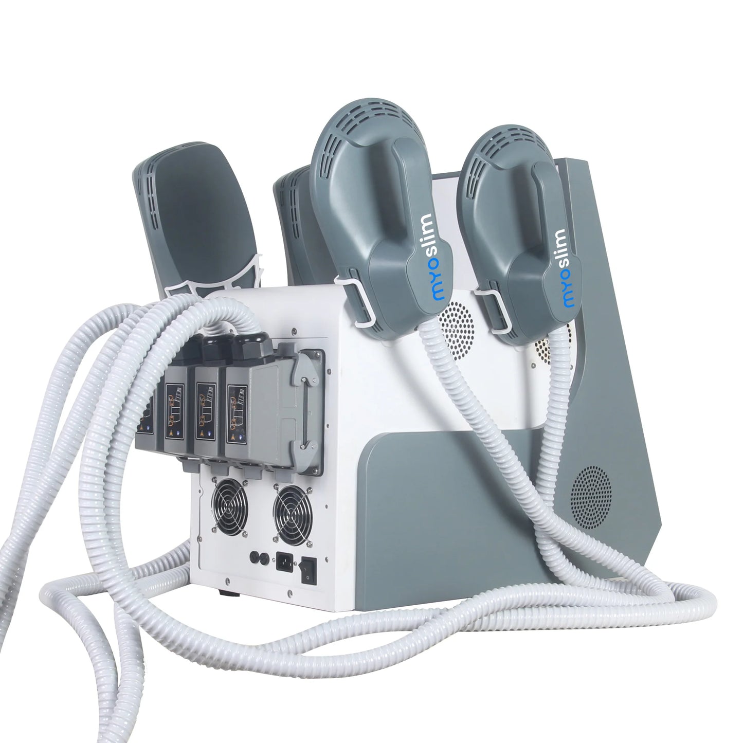 EMS MYOslim Body Sculpt Machine RF Sculpting Electromagnetic stimulate Body Slimming Machines Muscle Build  6500W 4 5 Handles