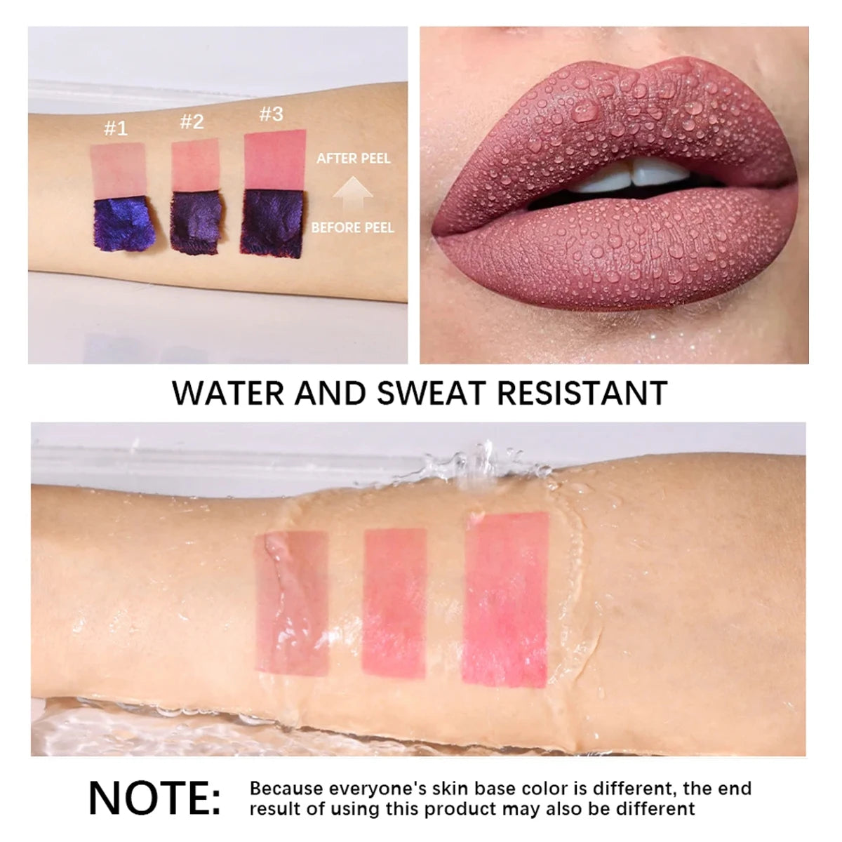 JUJU Dream Peel Off Lip Stain Set Waterproof Long Lasting