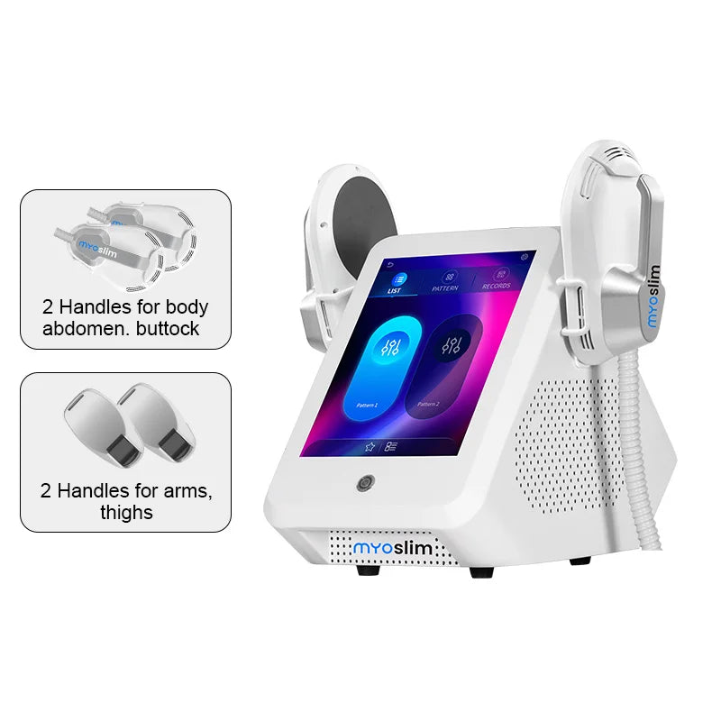 New RF MYOslim Sculpt Machine EMS Body Sculpting Weight Loss Massager Device Electromagnetic Fat Slimming Muscle Stimulation