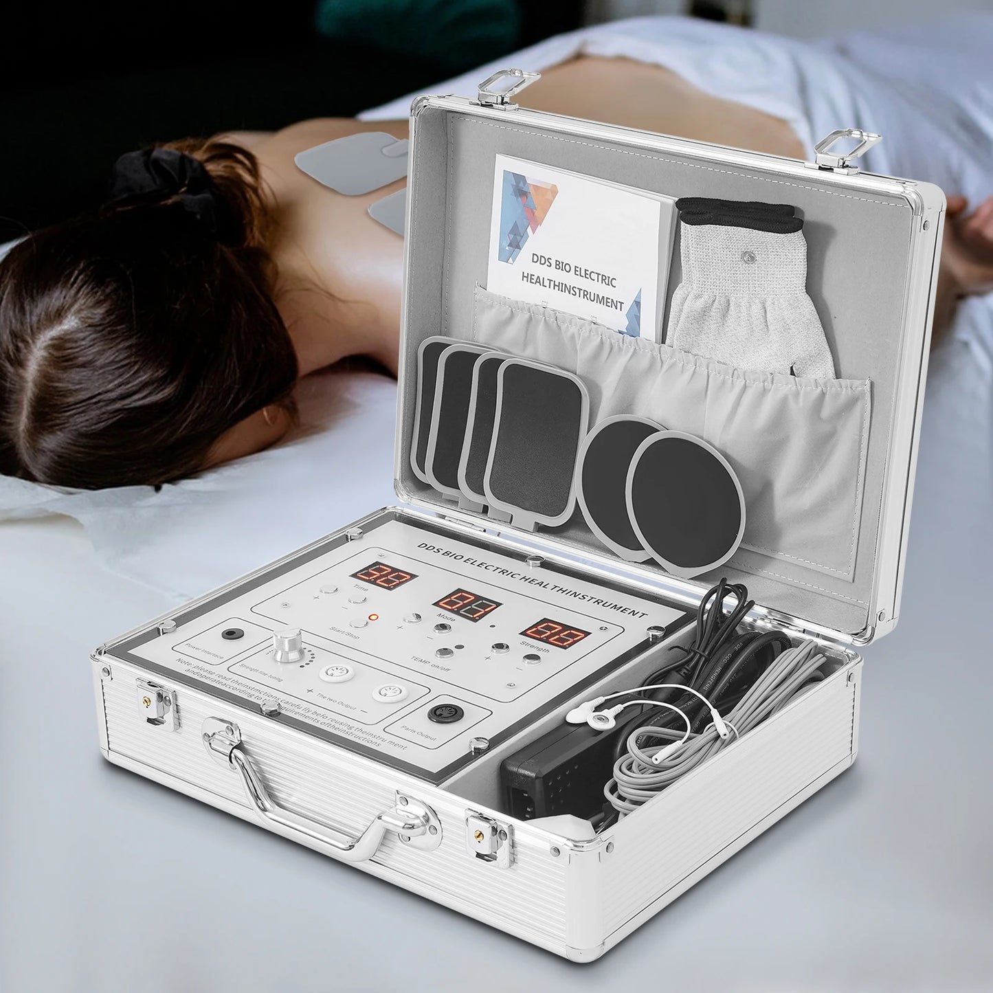 Bymaocar Bioelectric Massager Pulse Therapy Machine Traditional Meridian Massage