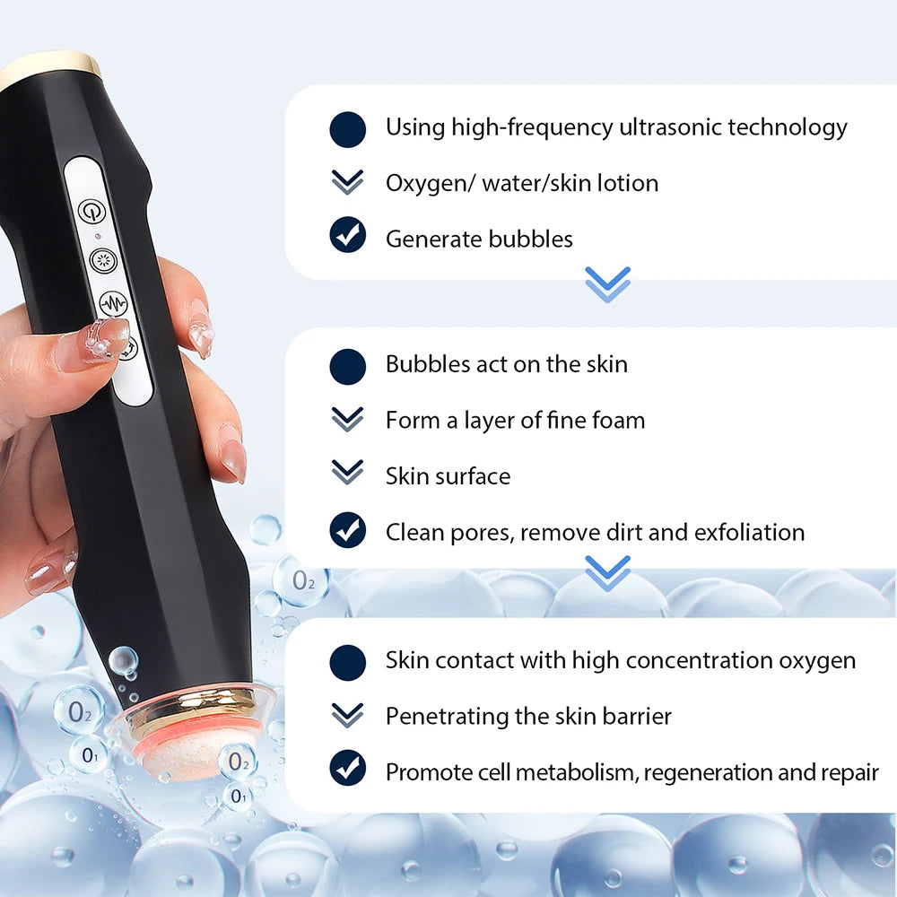 Foreverlily Facial Oxygen Bubble Pen For Skin Rejuvenation And Tightening