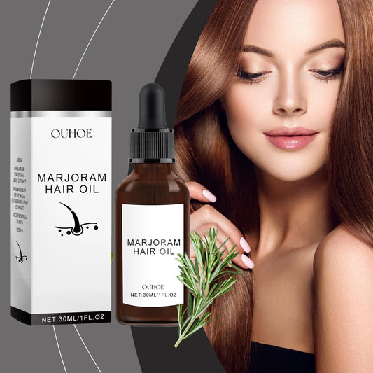 Ouhoe Marjoram Hair Oil Nourishes Scalp And Promotes Healthy Growth