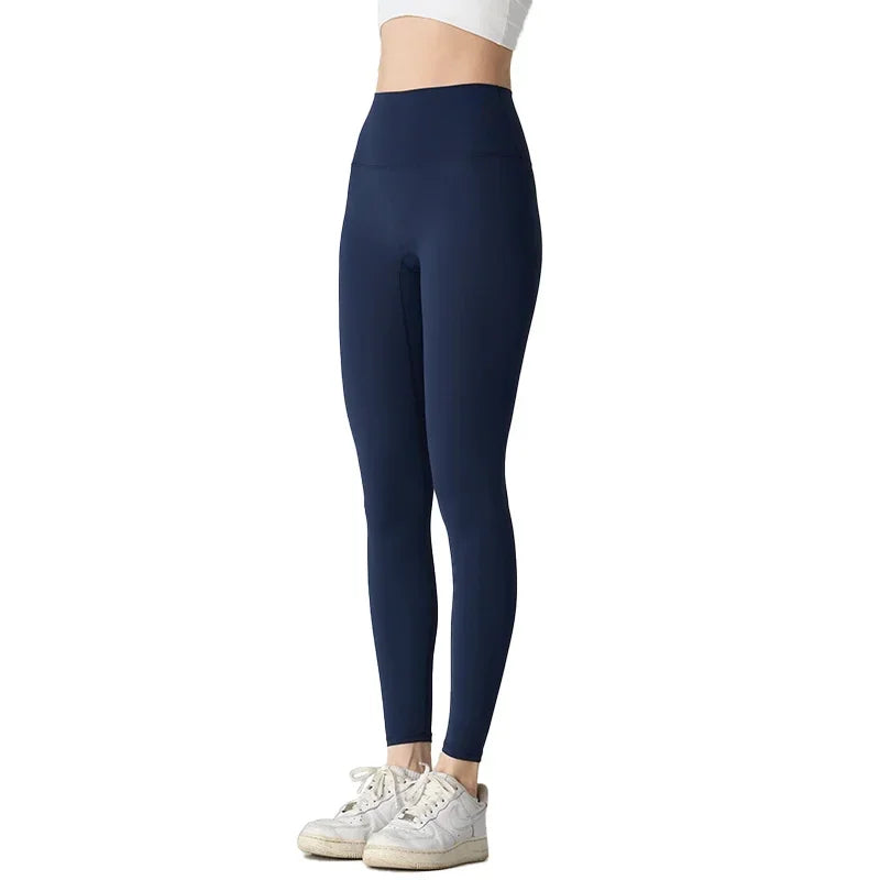 ZHUMU GYM Yoga Leggings High Waist Breathable Quick Drying