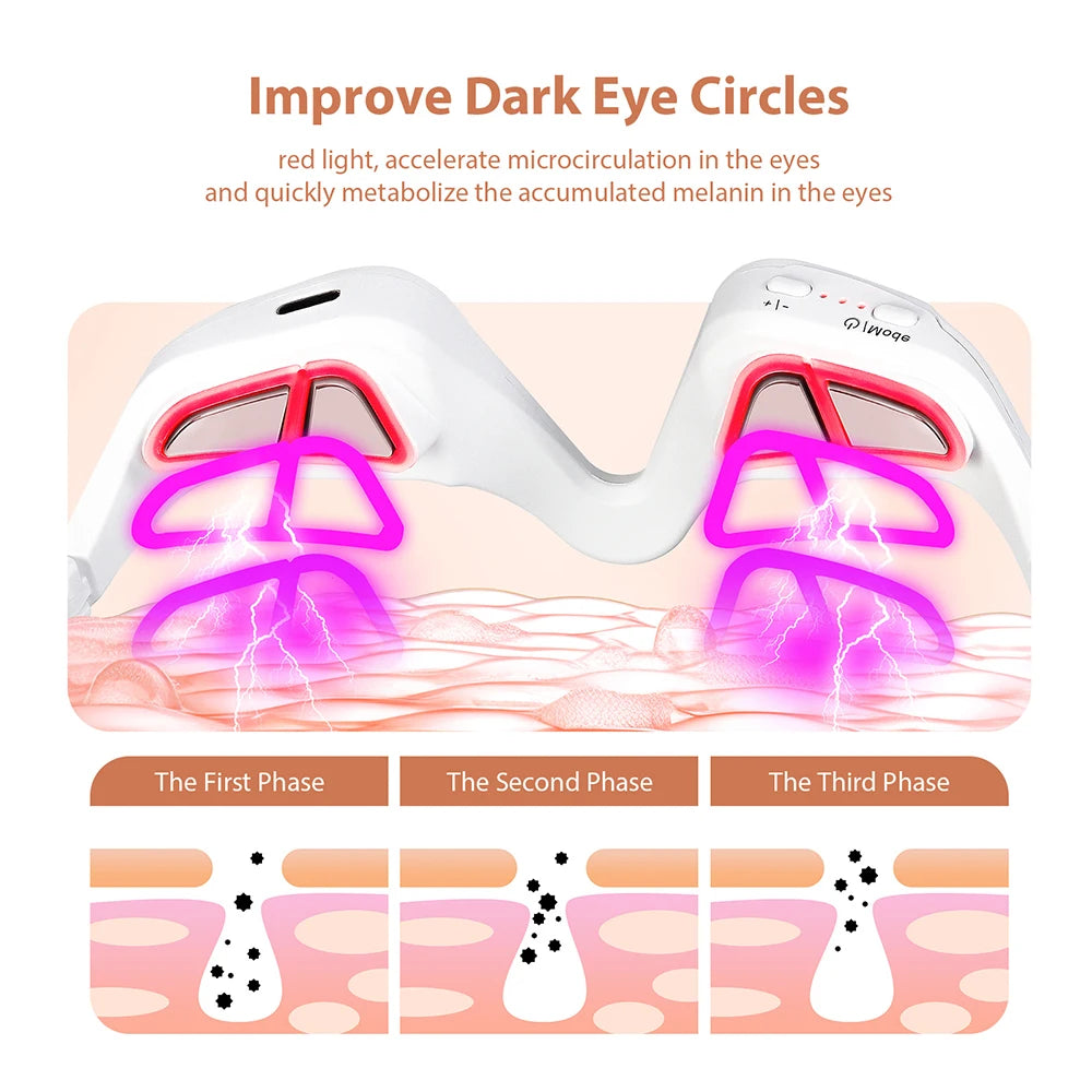 Foreverlily 3D Eye Massager Relieves Daily Eye Fatigue