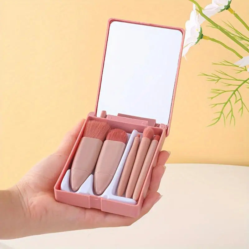 Soft Synthetic Makeup Brushes For Foundation Blush And Eyeshadow